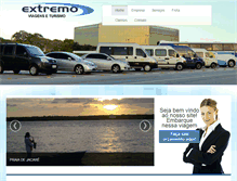 Tablet Screenshot of extremotransportes.com